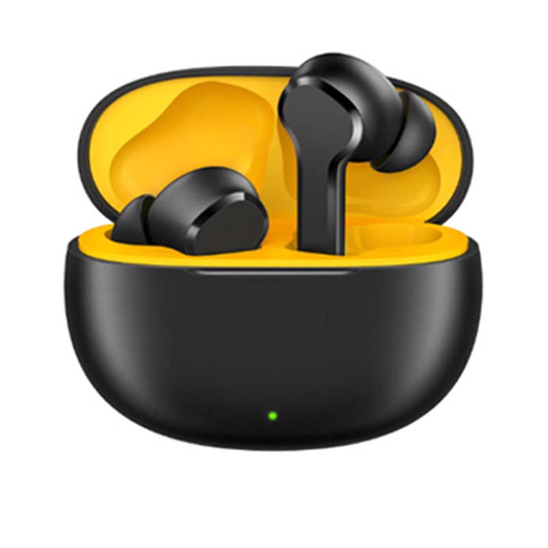 T110 Buds – Noise Cancelling Wireless Earbuds with 38H Playtime, Deep Bass, Bluetooth 5.3, IPX5 Waterproof – Premium Black In-Ear Headphones