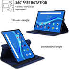 360° Swivel Leather Cover for Honor Pad 8 12" – Anti-Fall Stand, Multi-Angle Viewing & Auto Wake/Sleep Smart Case with Full Protection