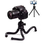 Mini Flexible Tripod – Portable Phone & Camera Stand with Adjustable Bendable Legs | Universal Mount for Tabletop, Vlogging, Selfies, YouTube & Photography (Lightweight & Durable)