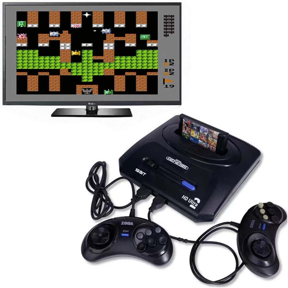 16-Bit Classic Video Game Console for Kids – 400 Built-in Games, 2 Controllers, 4K HDMI Output – Retro Fun for All Ages