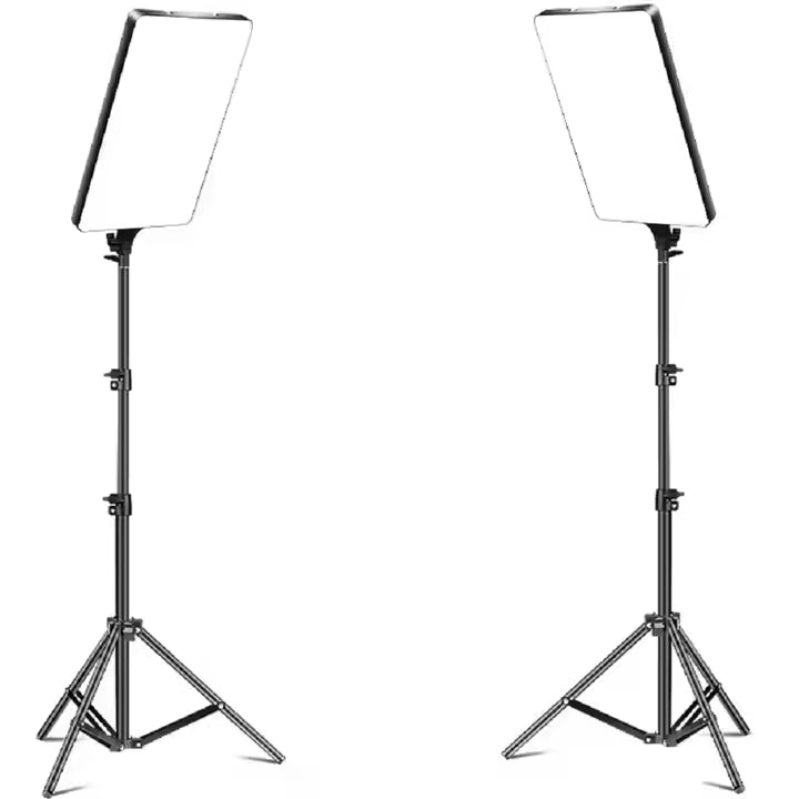 24" LED Video Light | Dimmable Studio Lighting Panel with Remote Control | Adjustable Brightness for Photography, Live Streaming, Vlogging & Professional Video Production