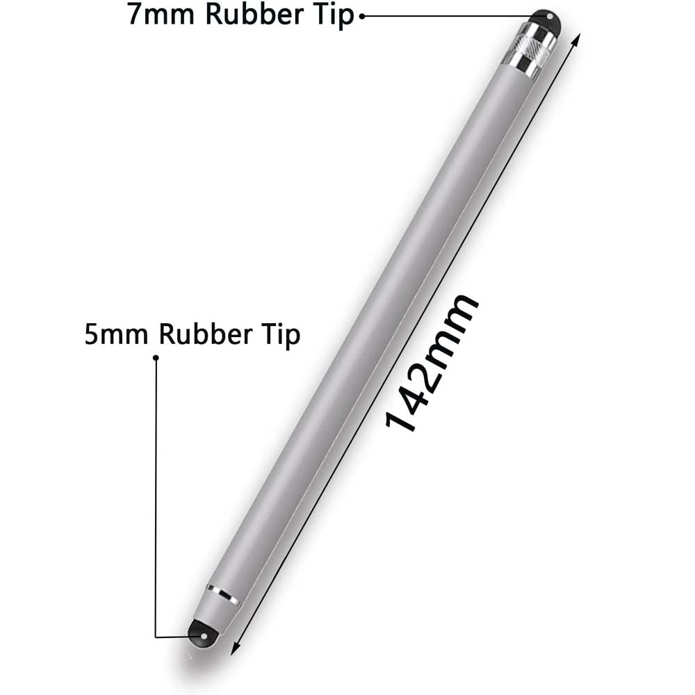 Stylus Pen – 2-in-1 High Sensitivity & Capacitive Touchscreen Pen | Universal Stylus for iPad, iPhone, Samsung, Tablets & All Smartphones (Multi-Colour Lightweight Design)