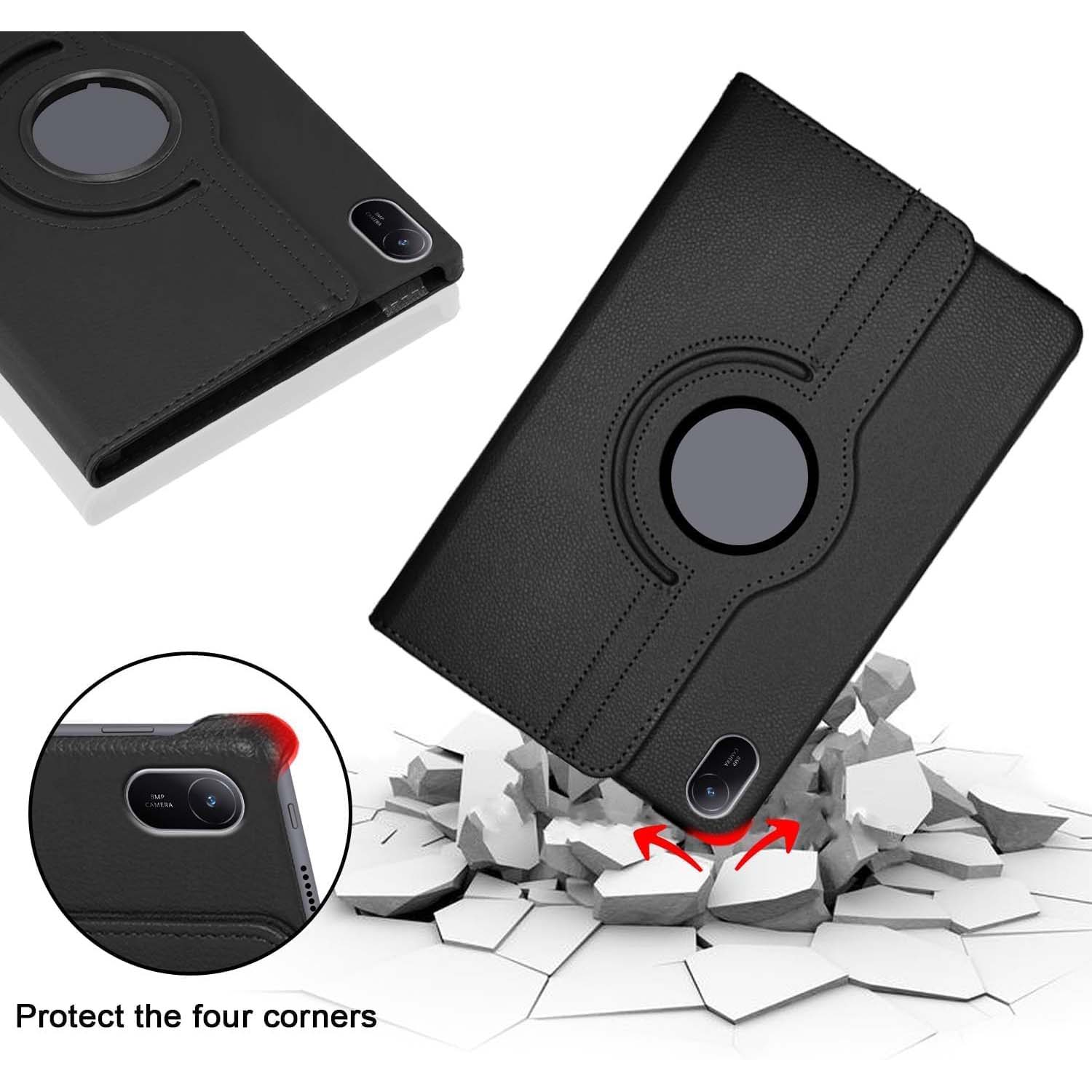 360° Rotating Leather Stand Cover Case for Huawei MatePad 11 (2024) – [Multi-Colour] Smart Case with Auto Wake/Sleep & Multi-Angle Viewing