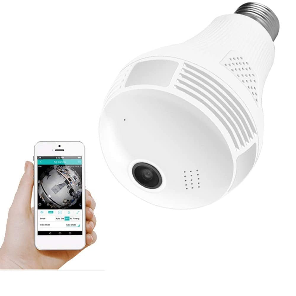 360° Hidden Spy Camera – 1080P HD Wireless Mini Security Cam with Night Vision, Motion Detection, and Remote Monitoring for Home, Baby, and Office Use