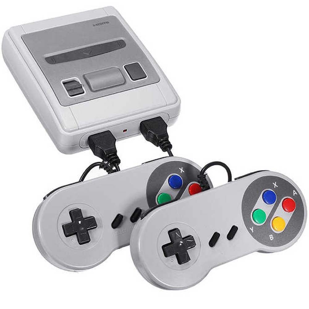 Retro Classic 620-Game Console with Dual Controllers – Plug & Play Mini Gaming System with AV Output – Fun Easter Gift for Kids & Adults