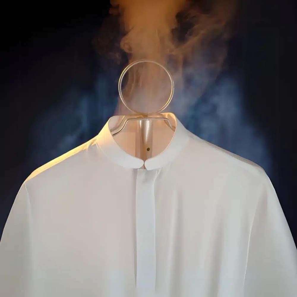 175cm Hanging Clothes Steamer Rack with Built-In Incense Burner, Multi-Color Garment Drying & Aromatherapy Stand for Home, Space-Saving and Stylish Design