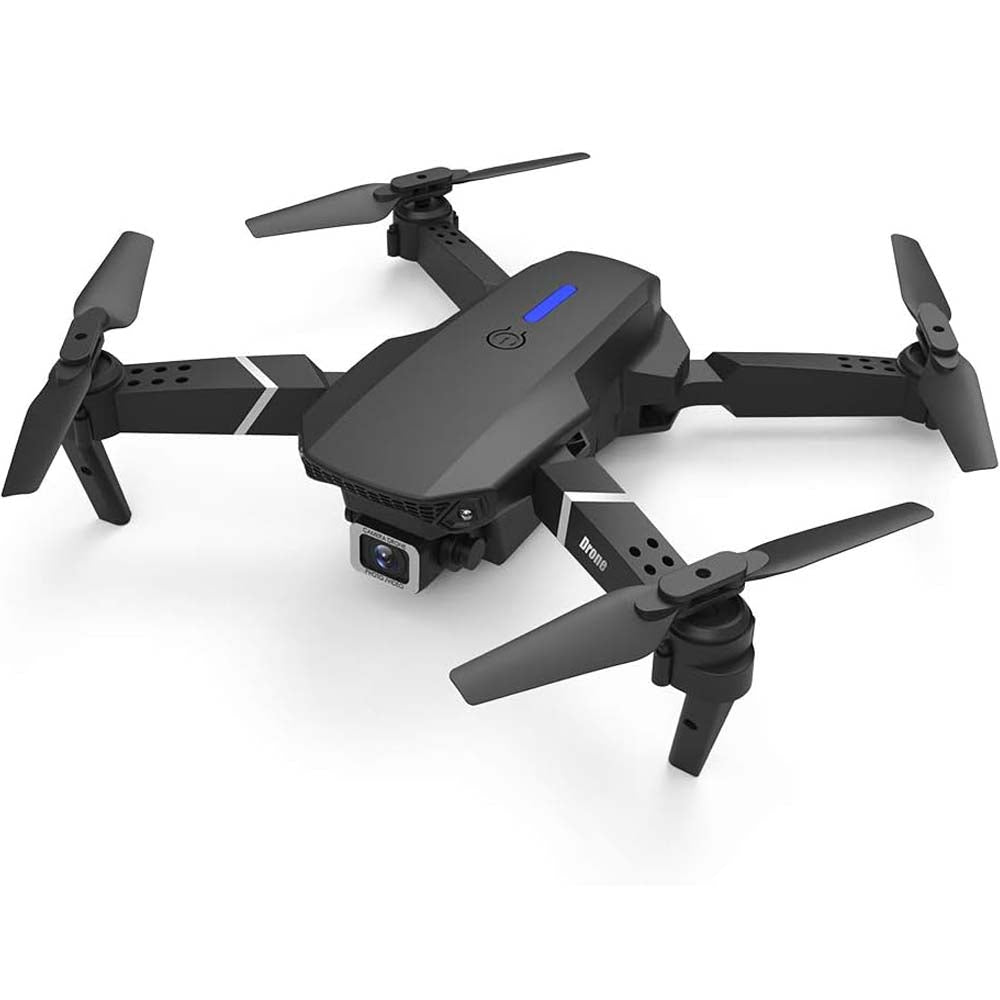 8K Foldable Mini Drone - Dual Camera, WiFi FPV, Gesture Control, Android/iOS Compatible, with Carry Case (Black) – Compact & Powerful Drone for Aerial Photography