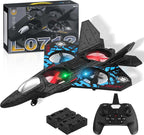 RC Aeroplane | 2.4GHz Remote-Controlled Fighter Plane with LED Lights