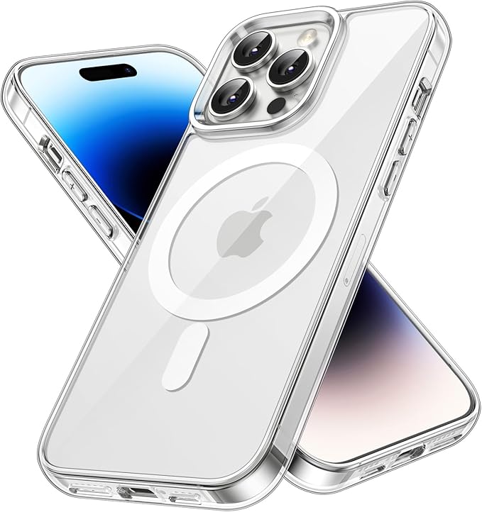 MagSafe Compatible Magnetic Phone Case | Military-Grade Shock Protection for iPhone 14 Series