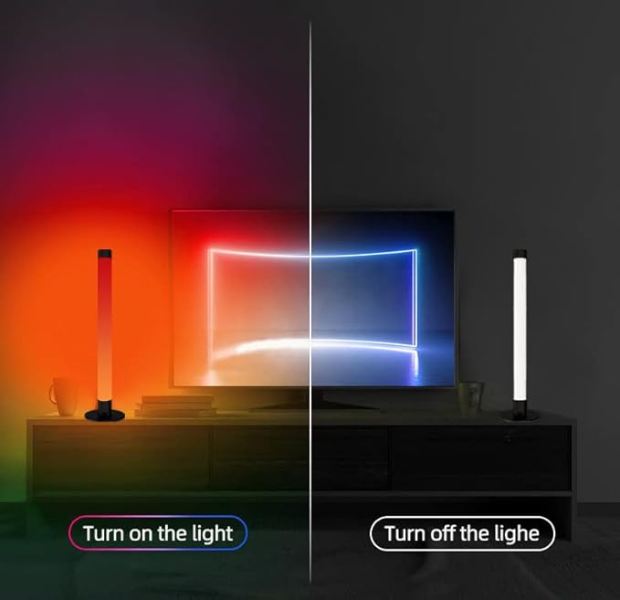 Smart LED Light Bar | RGB Lights with Bluetooth App Control | 16 Million Colors for TV, PC, Gaming, & Room Decor