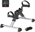 Mini Exercise Bike | Compact Arm & Leg Exerciser with Adjustable Resistance & LCD Monitor