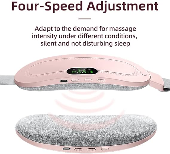 Electric Period Heating Belt, Portable Waist Back or Belly Pain Relief Heating Belt