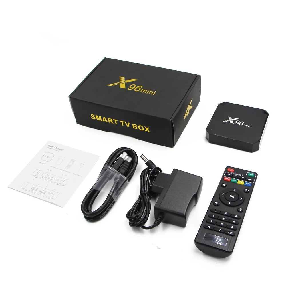X96 Mini Smart TV Box | Android Set-Top Box with G WiFi, 3D Video, and 4K Ultra HD Media Playback