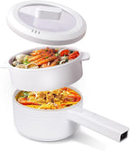 800W Mini Electric Cooker | Portable Hot Pot with Safety Features | Ideal for Travelers & Home Cooks | Multipurpose Cooking Solution | Compact & Efficient Design