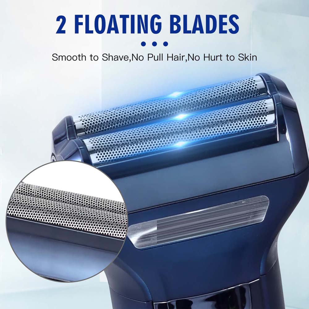 DL-9021 3-in-1 Hair Clipper Set - Rechargeable USB-C Trimmer with Digital Display & Interchangeable Blades