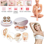 Flawless Legs Women's Hair Remover – Painless, Rechargeable Wet/Dry Epilator for Smooth Skin – Portable Electric Shaver for Men & Women, Travel-Friendly Design