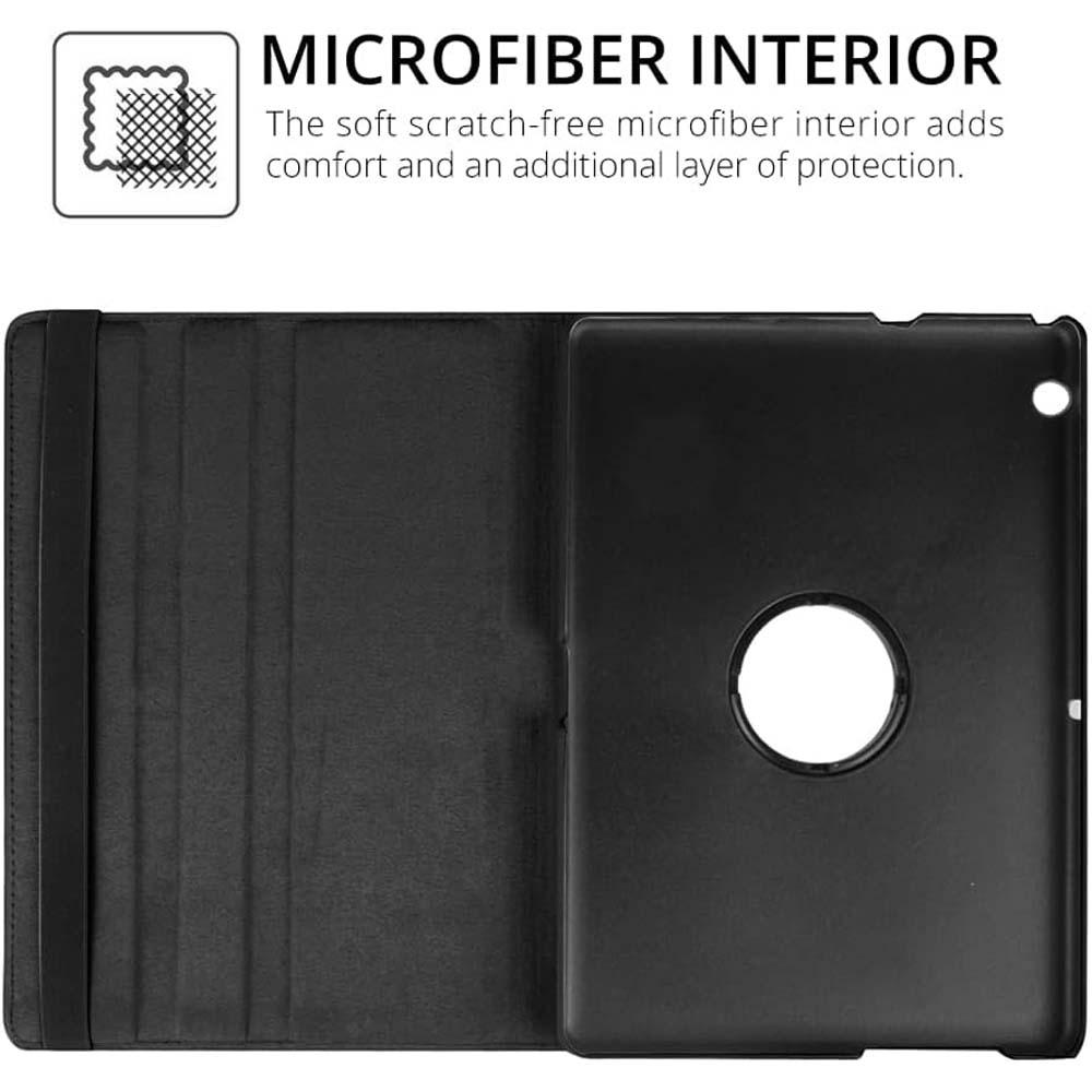 360° Rotating Leather Case for Huawei MatePad 10.1 T6/X6 – Multi-Color Smart Cover with Auto Wake/Sleep, Stand Function, and Full Protection