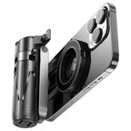 P15mini-C Magnetic Selfie Stick | Bluetooth Remote, 47.5cm Extendable Selfie Pole | Multifunctional Camera Assistant for iPhone & Android Smartphones, Travel & Vlogging