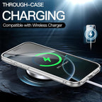 Crystal Clear Case for iPhone 17 Pro Max 6.3" (2025) | Anti-Yellowing Hard Back, Slim Shockproof Bumper, Wireless Charging Compatible Protective Phone Cover