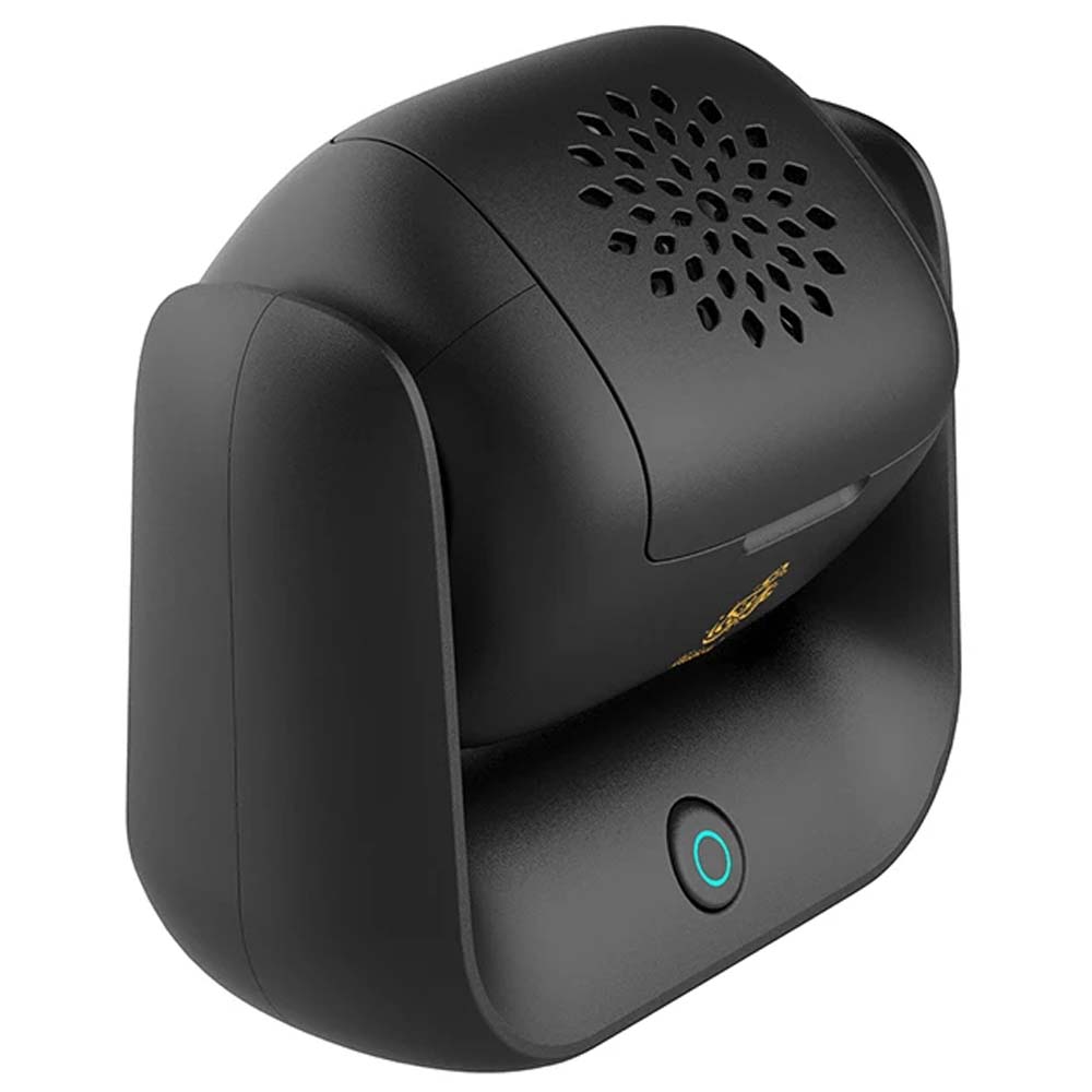 Rotational Incense Burner | 90° Rotating Electric Bakhoor Burner with 1500mAh Rechargeable Battery, Type-C Charging & LED Indicator for Home, Office & Car Use