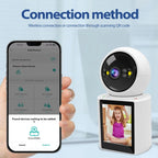 4K 6MP Smart PTZ IP Camera – AI Human Detection, Color Night Vision, Two-Way Audio & One-Click Video Calling for Advanced Home Security
