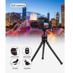 Mini Flexible Tripod – Portable Phone & Camera Stand with Adjustable Bendable Legs | Universal Mount for Tabletop, Vlogging, Selfies, YouTube & Photography (Lightweight & Durable)