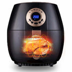 4.5L Digital Air Fryer – 2400W Oil-Free Cooker with LED Touch Screen, 8 Presets, Fast Heating for Easy, Healthy Family Meals Every Day
