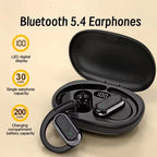 U-17H Wireless Sports Earbuds | Bluetooth 5.0 Headphones with Touch Control, IPX5 Waterproof & Secure Fit | Off-White Earphones for All Smartphones