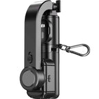 Q-30 Mini Gimbal Stabilizer | 3-Axis AI Handheld Stabilizer with Selfie Stick & Tripod | ABS & Aluminum Smartphone Stabilizer for Smooth Video & Vlogging