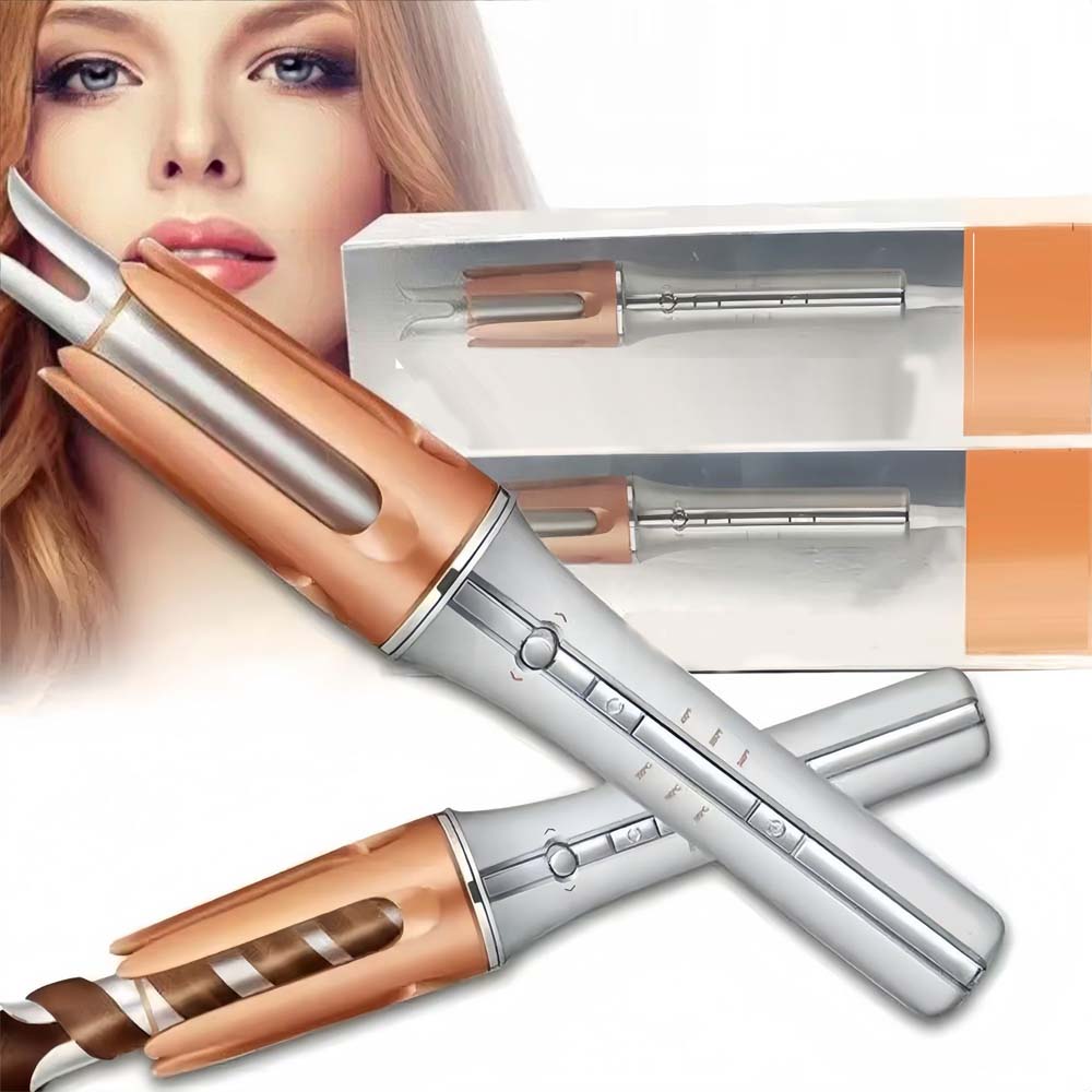 Fully Automatic Hair Curler with Negative Ion Technology – Create Effortless Lazy Curls & Big Waves Instantly, Hair-Friendly Electric Styling Tool for All Hair Types