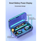 F9-5 Bluetooth Earbuds with 3500mAh Power Bank – Waterproof Wireless 8D HiFi Stereo Earphones with LED Display, Compatible with iPhone, Android & PC