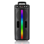 Portable 8-Inch Trolley Speaker – Bluetooth, Powerful Bass, USB/AUX Connectivity for Outdoor Events