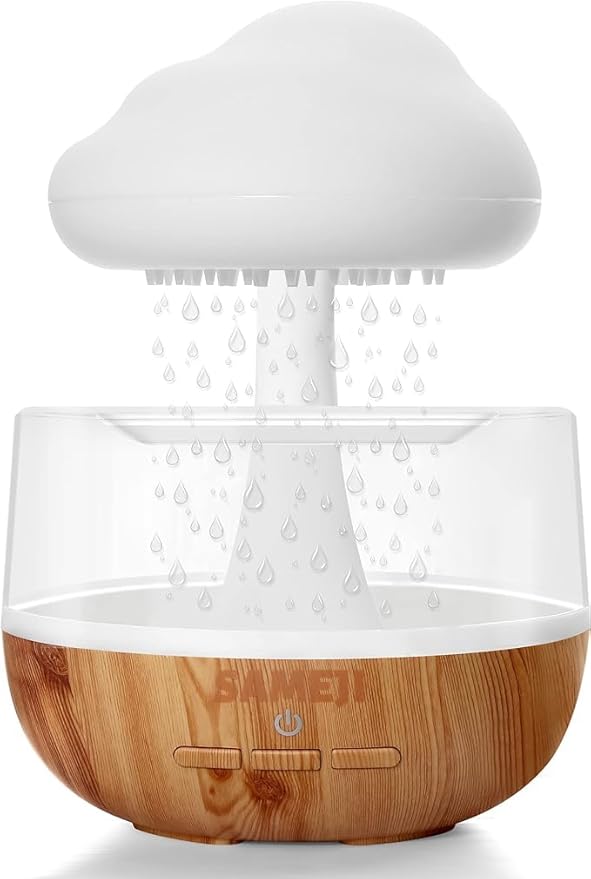Raining Cloud Night Light Aromatherapy Diffuser | Sleep Aid & Relaxation