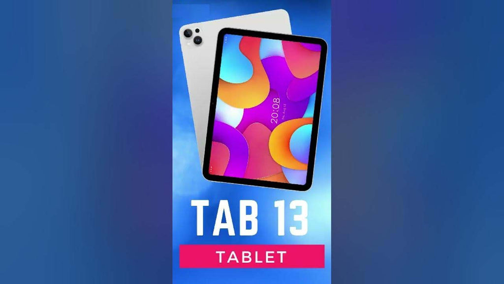 TAB 13 10.1 Inch 5G Android Tablet - 8GB RAM, 512GB ROM, 6000 mAh Battery, IPS LCD, Dual Camera, Includes Keyboard & Touch Pen - For Home, Office, Education