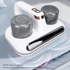 Bed Vacuum Cleaner – 210ml UV Ultrasonic Cleaner for Sofas, Beds & Upholstery