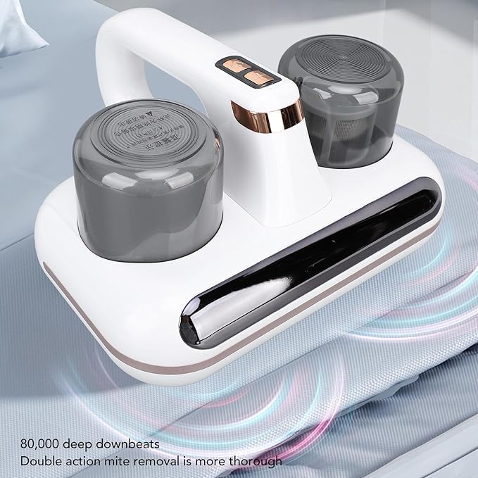 Bed Vacuum Cleaner – 210ml UV Ultrasonic Cleaner for Sofas, Beds & Upholstery