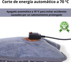 Rechargeable Electric Hot Water Bottle - Quick Heat in 15 Minutes, Portable & Effective for Muscle Pain Relief, Neck, Back, and Lumbar Pain | Long-Lasting Warmth for Up to 8 Hours | Safe, Easy-to-Use