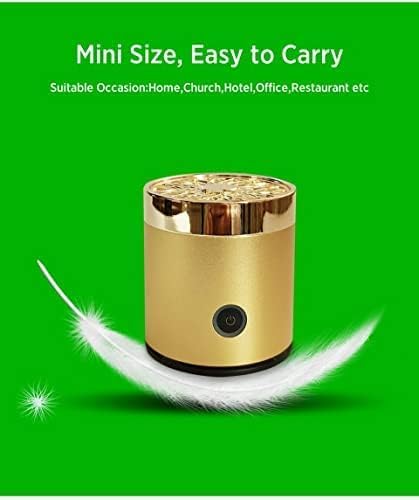 Electric Mini Bakhoor Burner for Car | Black Portable Aroma Diffuser