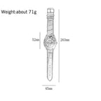 Cigarette Lighter Watch | Golden USB Rechargeable Casual Watch with Heating Wire Lighter for Men | Stylish & Functional Accessory