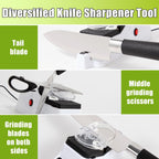 Premium Electric Knife Sharpener – Durable USB-Powered Sharpener for Safe and Stylish Knife Maintenance