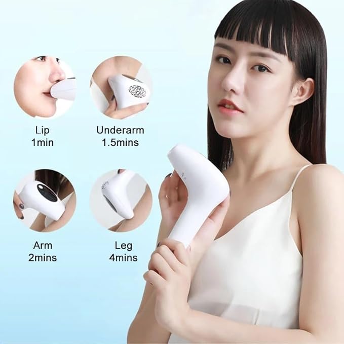 Hair Removal Device – Advanced Laser Hair Removal System for Painless, Permanent Results at Home