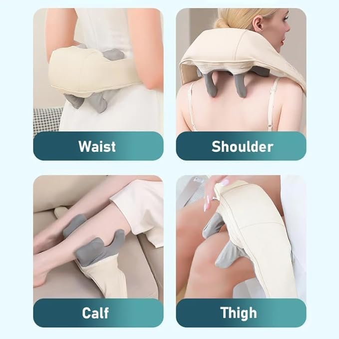 5D Kneading Shawl | Ultimate Back, Neck, and Shoulder Chiropractic Massager