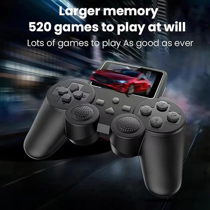 Classic Gaming Console | Relive the Golden Era of Gaming with 520 Built-In Retro Games