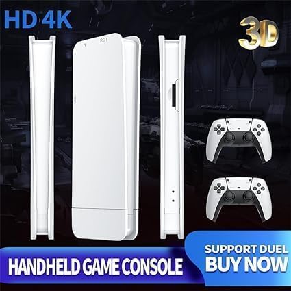 Retro Game Stick M15 | 64GB TV Gaming Console with 20,000+ Games | 4K HDMI-Compatible