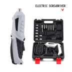 Cordless Screwdriver | Rechargeable Household Electric Drill | Multi-Function Screw Set with Lithium Battery | Compact & Versatile Tool