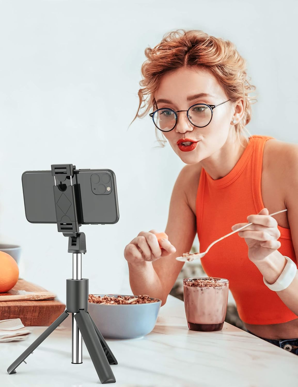 3-in-1 Bluetooth Selfie Stick Tripod Monopod with Remote Control | Telescopic Aluminum Alloy Selfie Stick | Stable Hands-Free Photos & Videos