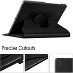 360° Swivel PU Leather Case for Galaxy Tab S5e 10.5" – Auto Sleep/Wake Cover Compatible with SM-T720/T725/T727 (Multi-Angle Stand)