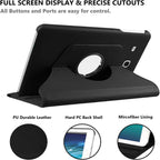 360° Rotating PU Leather Stand Case for Galaxy Tab A 7.0" 2016 – Full Protection Cover Compatible with SM-T280/T285 (Multi-View Function)