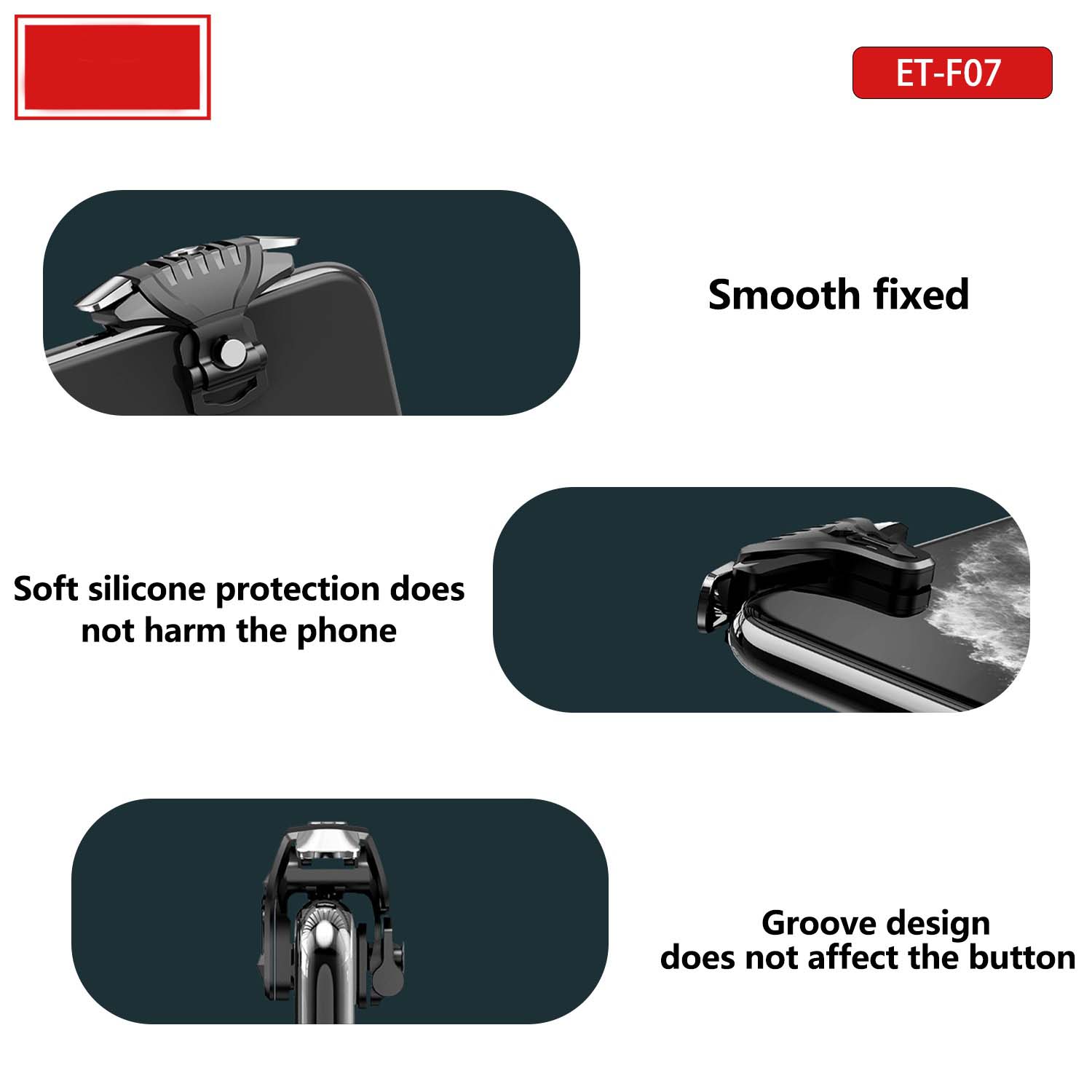 PUBG Mobile Game Triggers – Dual Shooting Buttons | High-Precision Clip-On Controllers for Call of Duty & Mobile Games | Universal Fit for iOS & Android