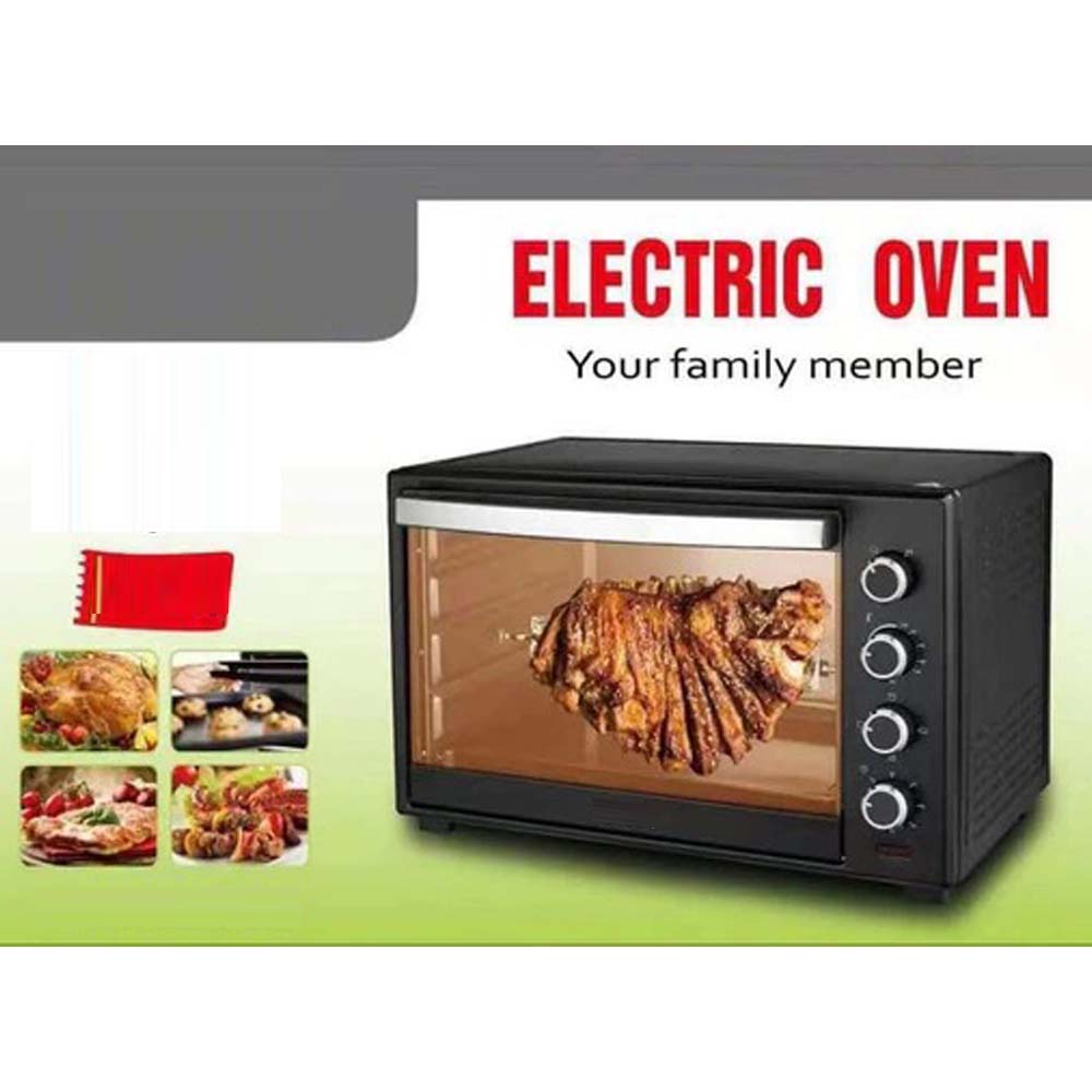 OE-1416 35L Multifunctional Convection Oven – Electric Countertop Oven with Rotisserie, Pizza Maker, Baking, Grilling, and Toasting Functions for Versatile Cooking